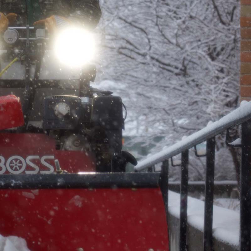 snow shoveling snowrator