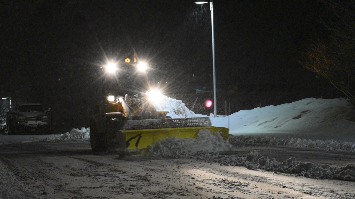Snow Plow Loader