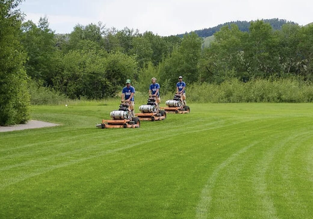 Bozeman Lawn Mowing Crew